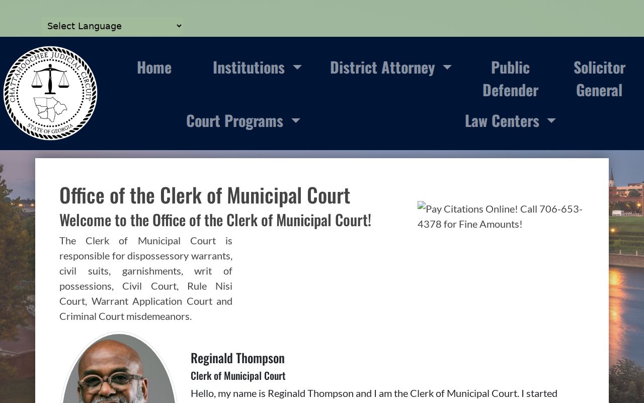 Muscogee County municipal court warrant application information